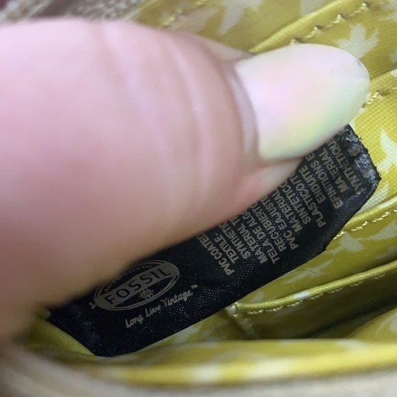 Fossil Coated Straw-Look Fabric - Picture 7 of 8